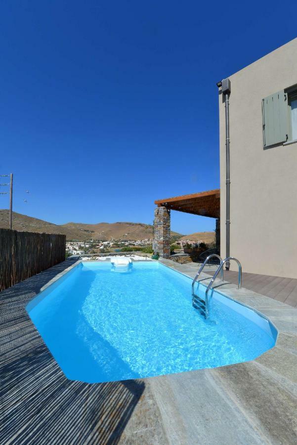 Luxurious 2019Blt Seaview Villa Wth Swimming Pool Korissia  Exterior foto