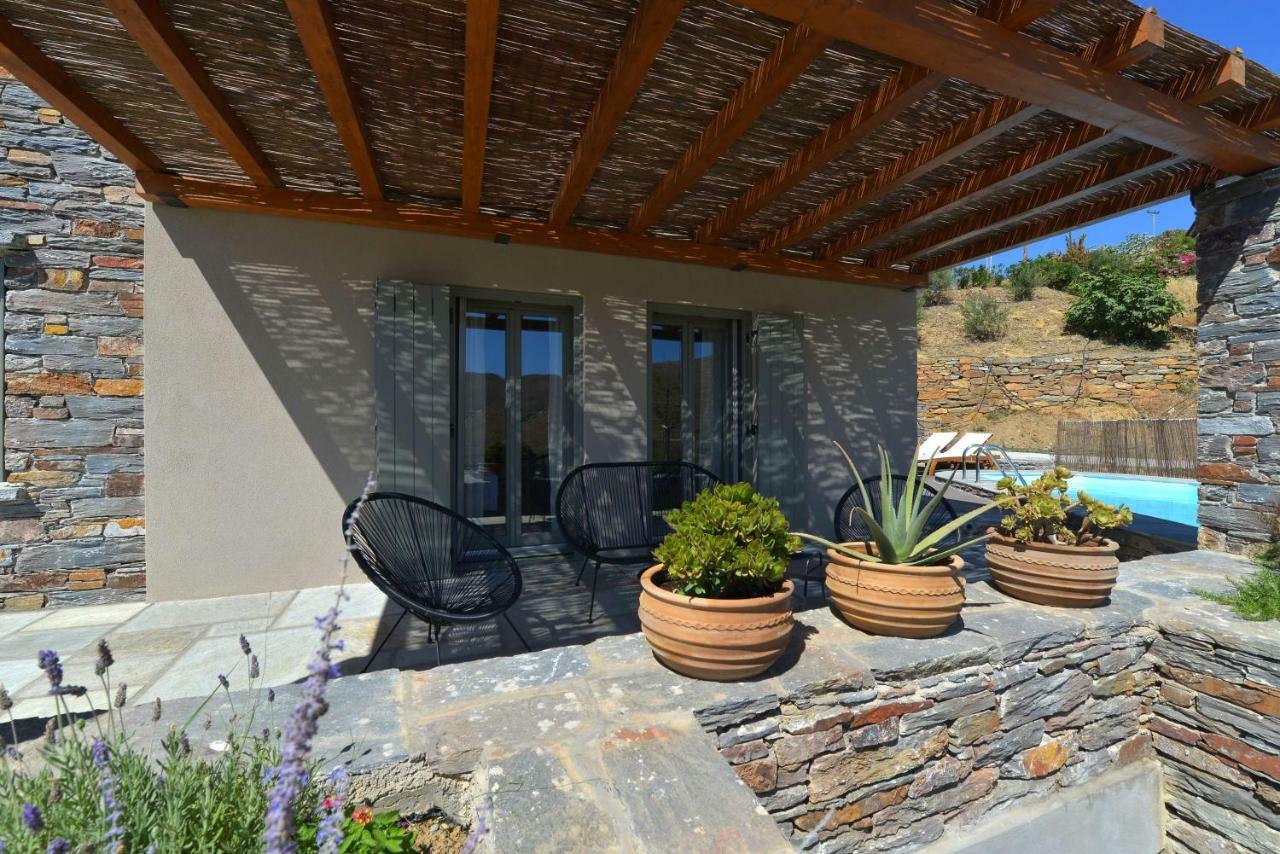 Luxurious 2019Blt Seaview Villa Wth Swimming Pool Korissia  Exterior foto