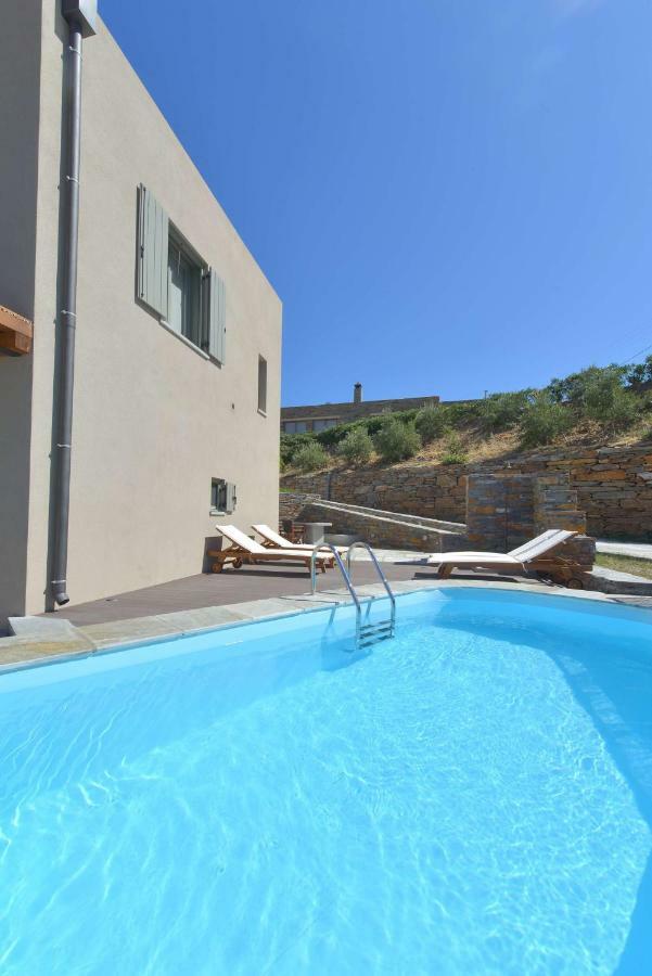 Luxurious 2019Blt Seaview Villa Wth Swimming Pool Korissia  Exterior foto